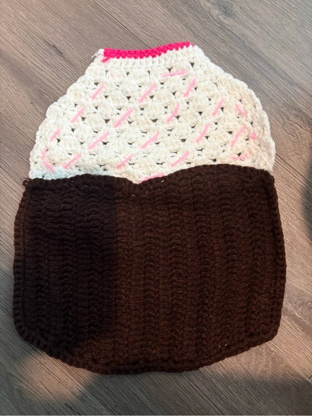 Baby Cupcake Photo Prop Crochet